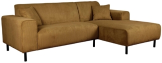 Home affaire Ecksofa ARROS L-Form, incl. loser Zierkissen, Maße B/T/H: 235/163/81 cm, auch in Cord