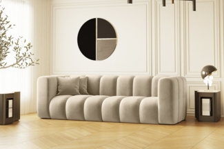Kaiser Möbel Sofa Couch, Dreisitzer Grand Modular Stoff Salvador und Haga, Bequem, modular, viele Farben