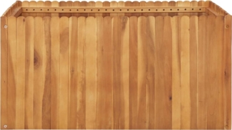 vidaXL Garten-Hochbeet 100 x 100 x 50 cm Massivholz Akazie 45928