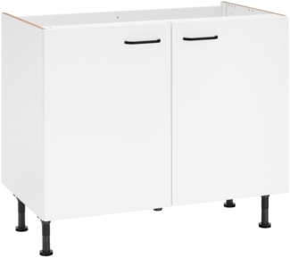 OPTIFIT Spülenschrank Elga mit Soft-Close-Funktion, höhenverstellbaren Füßen, Breite 100 cm