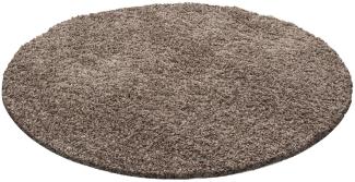 Teppich DREAM Shaggy MOCCA 65 X 130cm Rechteck