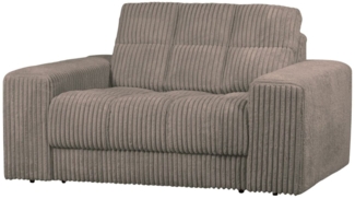 Loveseat Date mit Cordbezug, Mud