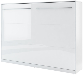 MIRJAN24 Schrankbett Concept Pro II Horizontal (mit integriertem Lattenrost) Größe: 90, 120, 140/200 cm, Fronten in Hochglanz