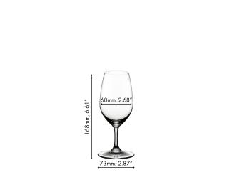 Riedel Vinum Bar Port, Portweinglas, Weinglas, hochwertiges Glas, 240 ml, 2er Set, 6416/60