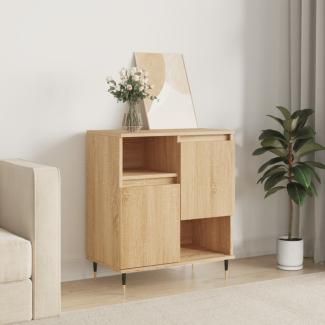 vidaXL Sideboard Sonoma-Eiche 60x35x70 cm Holzwerkstoff 831183