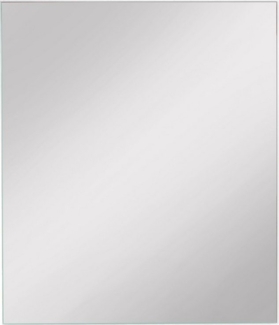 riess-ambiente Wandspiegel JUSTUS 70cm weiß - modern, rechteckig, Umrandung, melaminbeschichtet (Einzelartikel, 1-St), schlichter Dekospiegel - ideal für Flur, Garderobe, Bad & Schlafzimmer