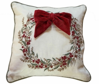 Mirabeau Kissenhülle Kissenhülle Cévaline creme/bordeaux