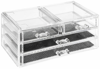 5five Simply Smart Schmuckbox Selena mit 4 Schubladen, Schmuckaufbewahrung, Kunststoff, 23. 8x15. 3x10. 8 cm, 155918