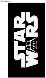 Disney Strandtuch Star Wars Badetuch Handtuch Strandtuch 70 x 140 cm