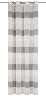 Neusser Collection Ösenschal Kareen grau,135x245 cm