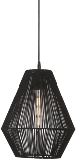 PR Home 3742803 Hängelampe Rio schwarz 28cm