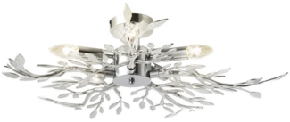 LED Deckenleuchte im floralen Design