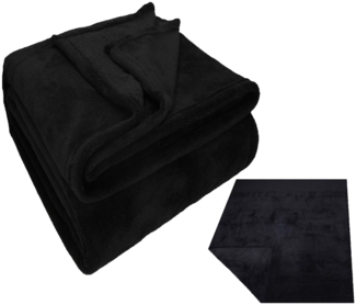 Wohndecke Kuscheldecke Fleecedecke Teddy XXL 150x200 cm, Betz, Sofadecke Decke Couch
