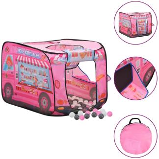 vidaXL Kinder-Spielzelt mit 250 Bällen Rosa 70x112x70 cm 3107753