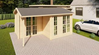 McGarden Gartenhaus Garden Office 520 x 360 cm ALL IN