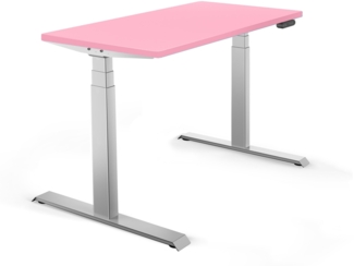 Schaff Elektrisch Höhenverstellbarer Schreibtisch REC | 120x60 cm | Pink