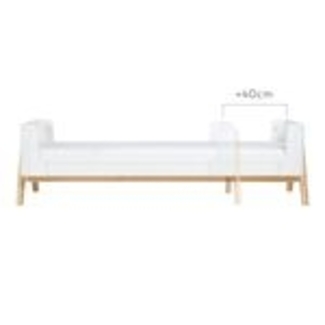 Gaia Hera Junior Bett Erweiterung für Hera Babybett / Juniorbett Extention Scandi White/Natural