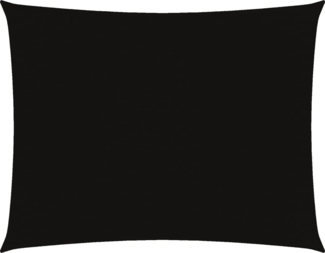 vidaXL Sonnensegel Oxford-Gewebe Rechteckig 3x6 m Schwarz 135763