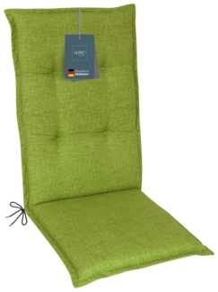LILENO HOME Hochlehnerauflage Gartenstuhl Auflage, bequeme Sitzauflage für Gartenmöbel, Stuhlkissen, (1 St, 1er Set), Polsterauflage Bordeaux, Sitzpolster für Klappstühle
