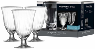 Ritzenhoff & Breker Perpetuo Wasserglas 330 ml 4er Set