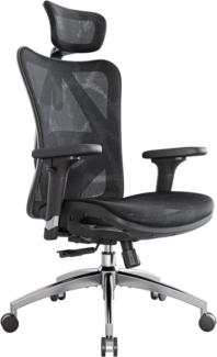 SIHOO M57 Ergonomischer Bürostuhl 3D Armlehne Lendenwirbelstütze Hautfreundliche