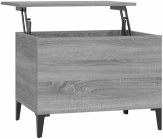 Couchtisch, Sofatisch Grau Sonoma 60 x 44,5 x 45 cm Holzwerkstoff