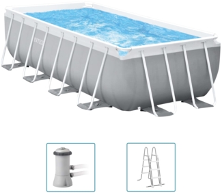 Intex Swimmingpool-Set Prism Frame Rechteckig 400x200x122 cm 3202888