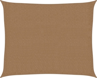 vidaXL Sonnensegel 160 g/m² Taupe 2,5x3 m HDPE 311397