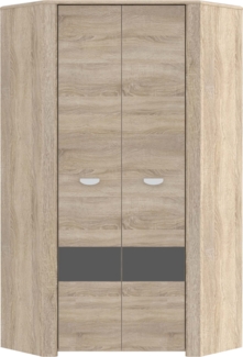 FORTE 'Kevin' Eckkleiderschrank