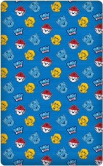 Paw Patrol Spannbetttuch Bettlaken Bettbezug für Kinderbett 200 x 90 cm aus Baumwolle