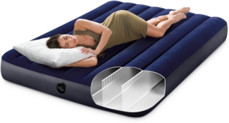Intex 'Standard Classic Downy' Luftmatratze, dunkelblau, 25 x 191 x 137 cm