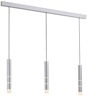 Paul Neuhaus 2213-95 PURE-VEGA LED Pendelleuchte aluminium 3-flammig getrennt schaltbar