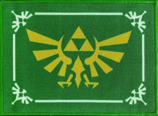 BERONAGE Fußmatte The Legend of Zelda Fußmatte Hyrule 50x70 cm Gaming Fußabstreifer