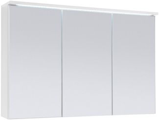 Spiegelschrank TWO Spiegel Badezimmerspiegel in weiß inkl. LED 100 cm