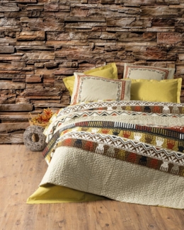 L'Essentiel Maison Bettdecke + Kopfkissen 100% COTTON RANFORCE N4454