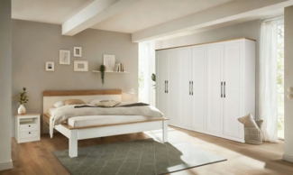 OTTO home Kleiderschrank Büsum Schlafzimmer Schrank Otto´s Choice mit 6 Softclose Türen (stabile robuste Bauweise mit optimaler Aufteilung - Breite 3m) Schlafzimmerschrank Landhaus Design Garderobe Schrank Bestseller