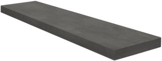 Wandboard Elif 90x24x4 Bücherregal Wandregal graphit 14854