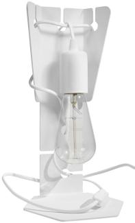 Tischlampe, Weiß, Stahl, H 30 cm