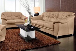 sit&more Polstergarnitur Savona, B: 148 bzw. 198 cm, Set: 2- & 3er-Sofa, mit Federkern