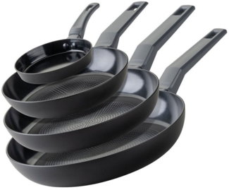 FACKELMANN Pfannen-Set Bratpfannen-Set, Antihaftbeschichtung, Wabenboden, Induktionsgeeignet