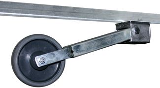 VARIOfit Mittenrad für Kommissionierwagen