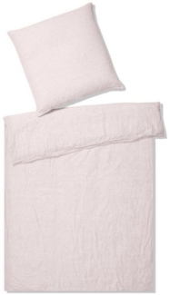 Elegante Bettwäsche Breezee, Halbleinen, 2 teilig, angenehmes Hautgefühl