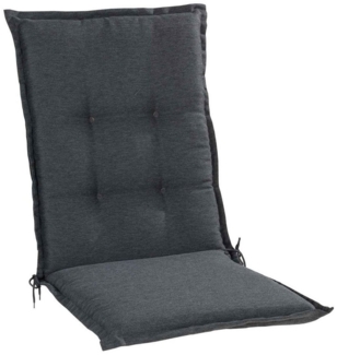 GO-DE Mittellehner-Auflage 108 cm x 50 cm x 7 cm, grau, anthrazit