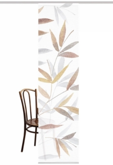 HOME in green Schiebegardine HOME in green RANDOW Schiebegardine recyceltes Polyester, 245x60 cm (1 St), Polyester (recycelt) Polyester