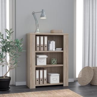 FORTE Calpe Regal, Holzwerkstoff, Beige, 90,4 x 121,2 x 41,7 cm