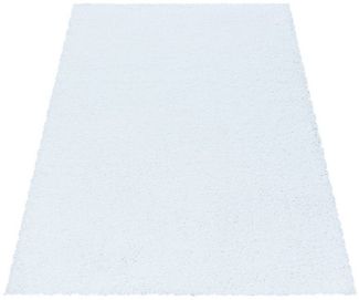 SIMPEX24 Teppich Unicolor - Einfarbig, Läufer, Höhe: 30 mm, Einfarbig Shaggy Teppich Wohnzimmer Langflor Versch. Farben und Größen