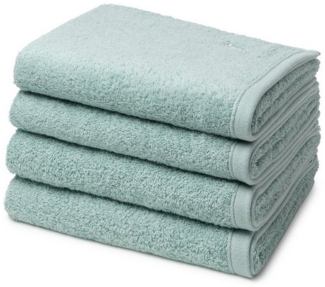 Ross Vita 4 tlg. Frottier-Set - 4 X Handtuch (50 X 100cm) - 520 g/m2 - Jade