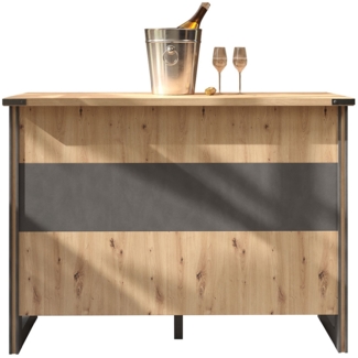 Bartisch Malta / Mia , Holzfarben , 140 x 105 x 48 cm
