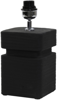 Lampenfuß AMTA von Light & Living Tischleuchte 16x16x32 cm Keramik schwarz