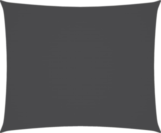vidaXL Sonnensegel Oxford-Gewebe Rechteckig 5x6 m Anthrazit 135109
